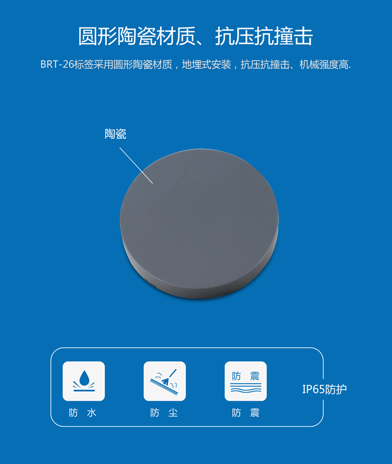 BRT-26 RFID地埋標(biāo)簽 UHF超高頻RFID電子標(biāo)簽